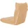 Mendler Bodensessel HWC-N43 Samt 50 x 55 x 0 cm Beige mit Kissen und Rollen