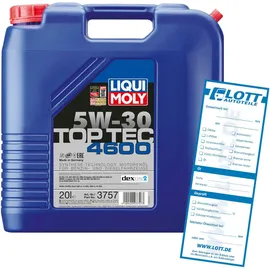 LIQUI MOLY Top Tec 4600 5W-30 20 l