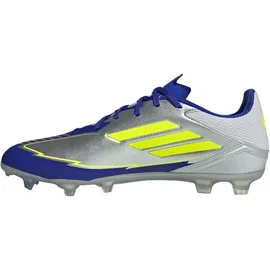 adidas F50 League FG/MG Nockenschuhe, silber, Größe 48