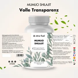 xtra fuel Shilajit Kapseln Original Himalaya Mumijo 1000 mg 3 x 200 St.