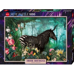 HEYE Puzzle Equpidae / Fauna Fantasies, 1000 Puzzleteile, Made in Germany bunt