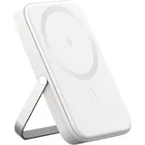 Akashi MagSafe-Powerbank 5000mAh MagSafe Weiß USB-C 20W, PD
