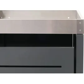 MCW Mülltonnenverkleidung H40 125 x 198 x 84 cm anthrazit