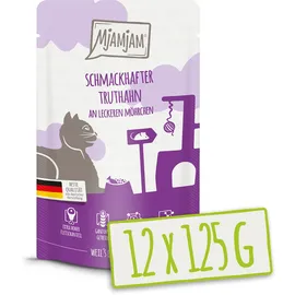 MjAMjAM schmackhafter Truthahn an Möhrchen 12 x 125 g