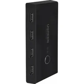 UGREEN USB 2.0 2x4 KVM-Switch Schwarz