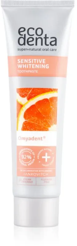 Ecodenta Sensitive Whitening bleichende Zahnpasta für empfindliche Zähne 100 ml