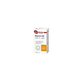 Dr Wolz Zell Vitamin D2 1000 I.E. vegan Kapseln 60 St.