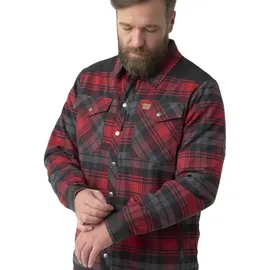 Helikon-Tex Winter Warden Shirt Slate Crimson plaid, Größe M