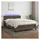 vidaXL Boxspringbett 140 x 200 cm H2 Braun