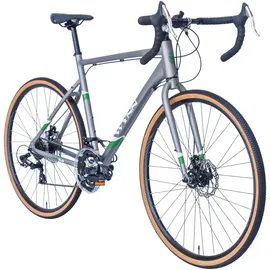 WYNN Gravelbike GRL5.0 28 Zoll RH 57 cm silber/weiß