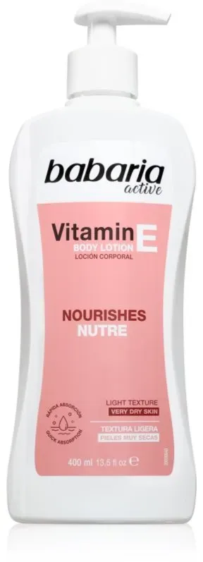 Babaria Vitamin E nährende Body lotion 400 ml