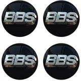 4 Stück Auto Nabendeckel Aufkleber, Radnabenabdeckung-Logo für BBS 70mm, Nabenkappen Abzeichen Sticker, Felgen Aufkleber,D