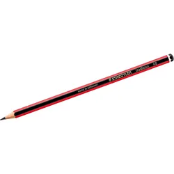 STAEDTLER Bleistift tradition 4B schwarz-rot Packung mit 12 Stück