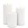 goobay LED-Kerzen 3er-Set 249 g weiß