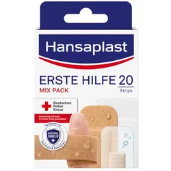 Hansaplast ERSTE HILFE MIX PACK + 20% Rabatt* 20 St Pflaster