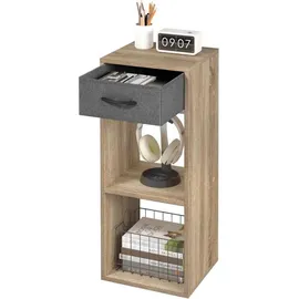 Woltu Bücherregal 32,4 x 80 x 30 cm Braun