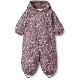 Wheat Schneeoverall "Adi Tech", Mädchen, Gr. 86, N-Gr, lila (lila tulips), Web, Obermaterial: 100% Polyester. Fleece: 100% Polyester. Futter: 100% Polyester.