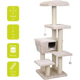 EBI Trend North Dakota 48 x 48 x 141 cm creme