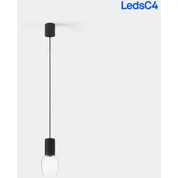 LEDS C4 Pendelleuchte IRIS PENJANT SURFACE 17.3W 3000K CRI 90 schwarz IP20, DALI dimmbar LEDS-AV16-18W9Y3DS60