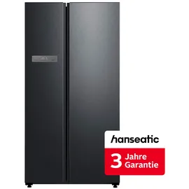 Hanseatic HSBS17590BBI Side-by-Side (592 l, 1793 mm hoch, Schwarz)