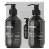 Meraki Deep Valley Geschenkbox Handseife und Handlotion 2 x 275 ml