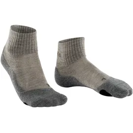 Falke TK2 Wool Short Socken Damen kitt mouline 39-40