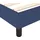 vidaXL Boxspringbett 120 x 200 cm Blau