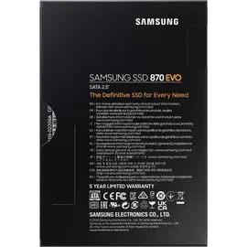 Samsung 860 EVO 2 TB 2,5" MZ-76E2T0B/EU