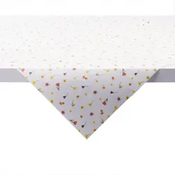 Sovie HORECA Tischdecke Betty in weiß aus Linclass® Airlaid 80 x 80 cm, 20 Stück - Floral Blumen