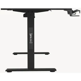 pro.tec Höhenverstellbarer Schreibtisch Stryn Walnussoptik