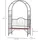 Outsunny Rosenbank 115 x 203 x 59 cm Schwarz