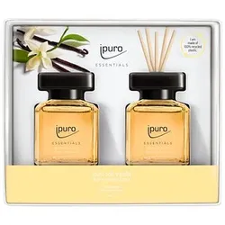 ipuro Raumduft ESSENTIALS soft vanilla Vanille 2x 50 ml, 2 St.