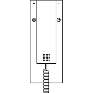 Siedle Hörer ws 200015505-00