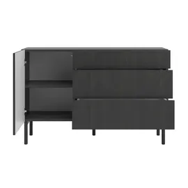 Selsey Nolie 140 x 90,6 x 38 cm Schwarz