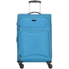 d & n Travel Line 9204 4-Rollen Cabin 66 cm / 65 l blau