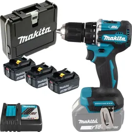 Makita DDF487RFE3 inkl. 3 x 3,0 Ah + Ladegerät + Makpac