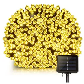 Lumi Jardin Lichterkette Solar 16,3 m Schwarz