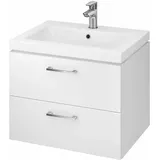 Cersanit S801-147-DSM - Waschtisch mit Waschbecken Lara 60 cm, weiß - Weiß