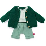 MINILAND BABY Miniland Puppen 31565 Kleiderset: Forest Jungen Set 38cm