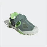 adidas Outdoorsandale ADIDAS TERREX "CAPTAIN TOEY 2.0 SANDALE" Gr. 39, grün (silver green, carbon, green spark) Schuhe Kinder mit Klettverschluss