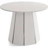 ESSTISCH Lunda rund ausziehbar verlängerbar, Kaschmir Grau-Beige 120/120/76 cm