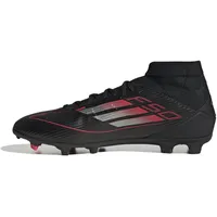 Adidas F50 League Mid FG/MG Fußballschuhe, core Black/Iron met./Lucid