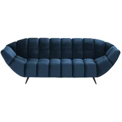 switch Einzelsofa aus Mikrofaser Gappa , blau , Maße (cm): B: 222 H: 82 T: 94