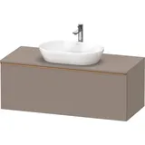 Duravit Waschtischunterschrank wandhängend „D-Neo“ 120 × 45,9 × 55 cm in Basalt Matt