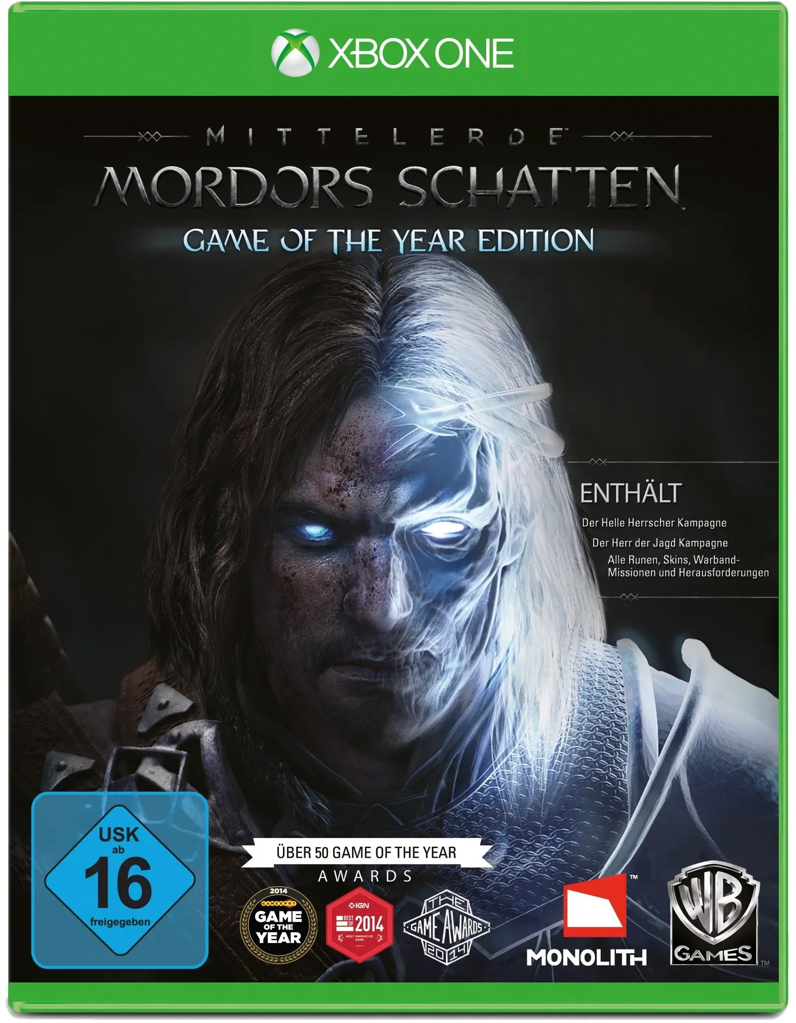 Mittelerde: Mordors Schatten - Game of the Year Edition - [für Xbox One] (Neu differenzbesteuert)