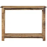 vidaXL Konsolentisch 100x35x75 cm Massivholz Mango Modell 1