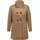 ONLY CARMAKOMA Kurzmantel ONLY CARMAKOMA "CARNEWSOPHIA WOOL COAT OTW", Damen, Gr. L, braun (cocoa créme detail:melange), Web, Obermaterial: 70% Polyester, 30% Wolle, meliert, Mäntel Kurzmantel