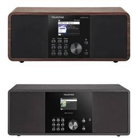 Telestar DIRA S 24 CD DAB+/FM Stereo-Radio mit CD-Spieler Schwarz