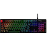 HyperX Alloy Origins PBT HX Aqua – Mechanische Gaming-Tastatur, Volle Größe (100%), Kabelgebunden, USB, Mechanischer Switch, RGB-LED, Schwarz - Schwarz