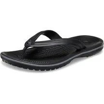 Crocs Crocband Badesandalen Black / Slate Grey 43-44